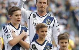 Về chạy bộ, Becks thua con trai
